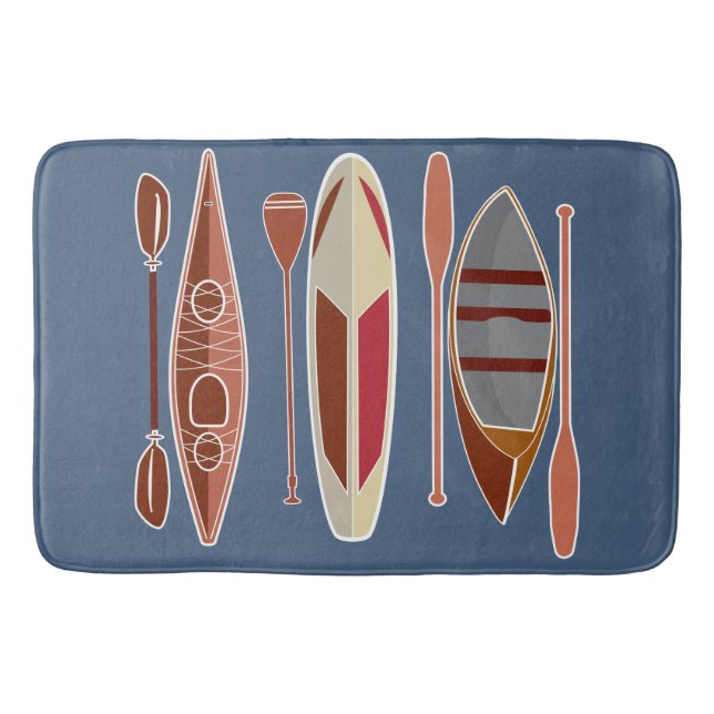 Paddle Passion Bath Mat (Front)