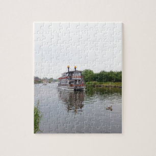 Paddle Steamer Southern Comfort Jigsaw Puzzle