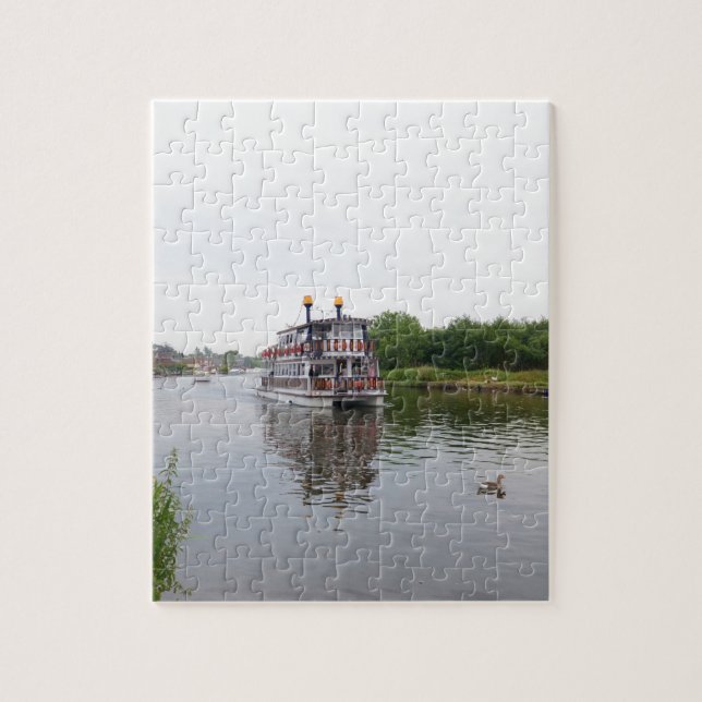 Paddle Steamer Southern Comfort Jigsaw Puzzle (Vertical)