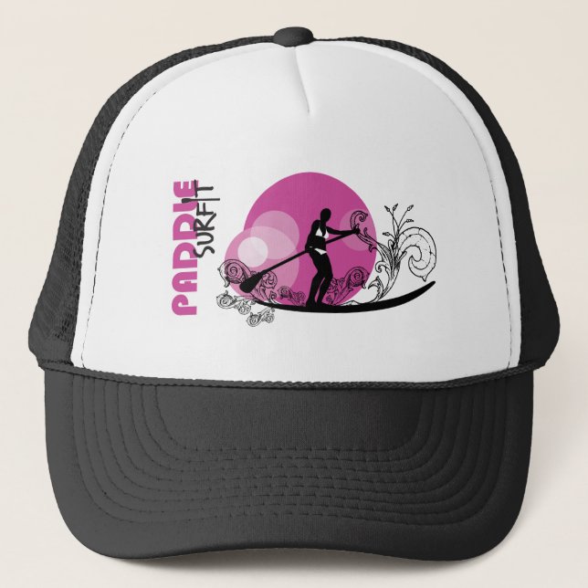 Paddle Surf Girls Trucker Hat (Front)