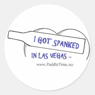PADDLE TIME CLASSIC ROUND STICKER