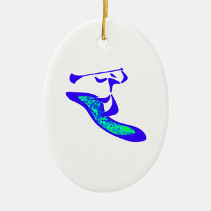 Paddle Up Ceramic Tree Decoration