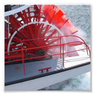 Paddle Wheel Photo Print