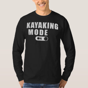 Paddle with Laughter in Kayaking Mode: Playful Wat T-Shirt