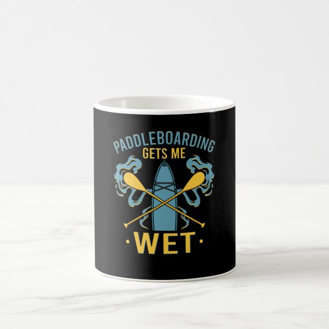 Paddleboard Paddleboarding Coffee Mug (Center)