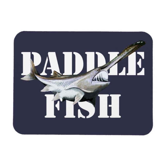 Paddlefish Magnet (Horizontal)