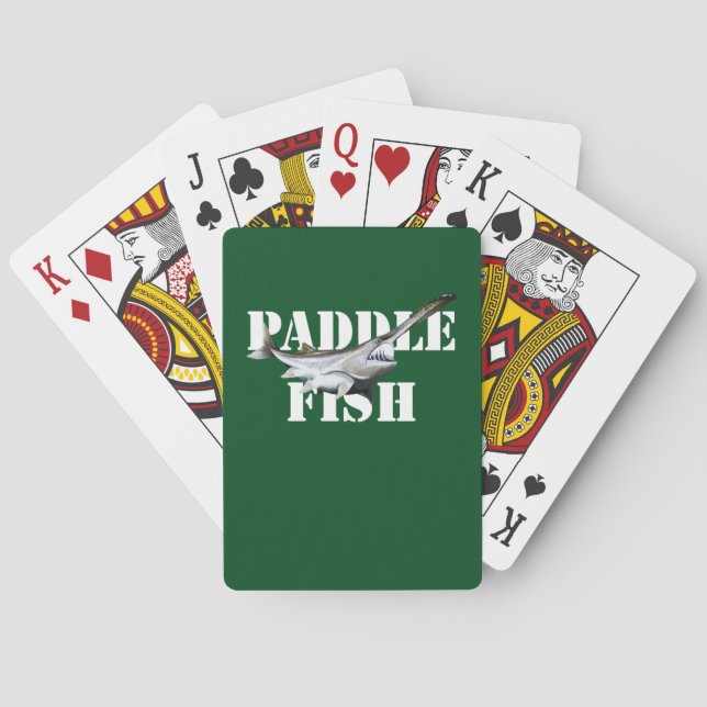 Paddlefish Playing Cards (Back)