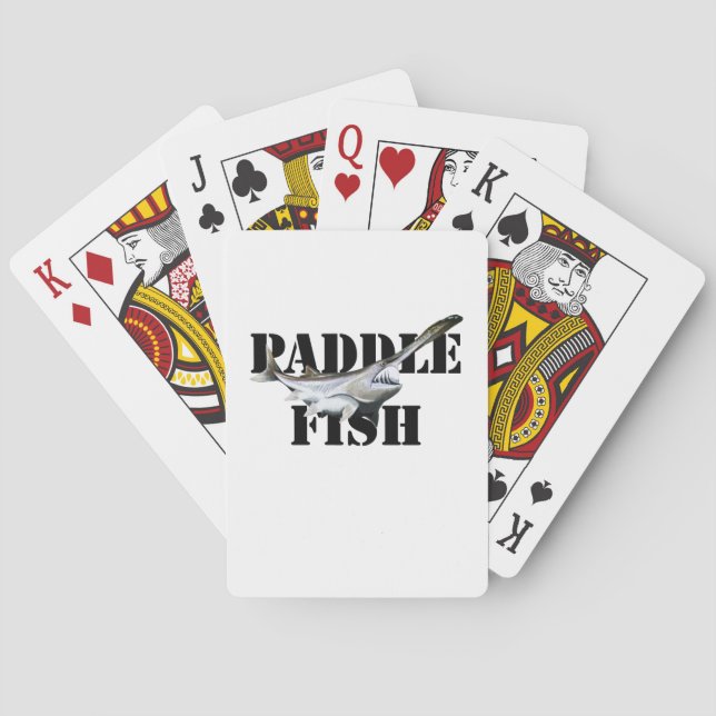 Paddlefish Playing Cards (Back)