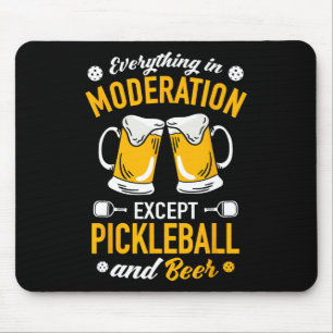 Paddlell Tennis - Dminton Beer Mug Picklell And Be Mouse Pad