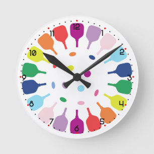 Paddlepalooza O’Clock Pickleball  Round Clock
