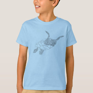 Paddling Turtle T-Shirt