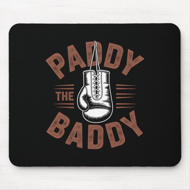Paddy Baddy Irish Boxing Fan Gift  Mouse Pad (Front)