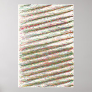 Paddy Fields Pattern  Poster