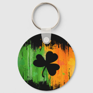 Paddy Ink Lucky Clovers dark keychain