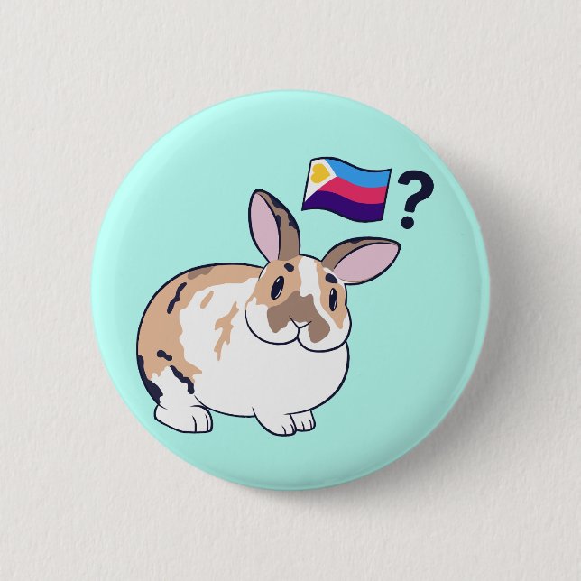 Paddy Pride Badge (Polyamorous) (Front)