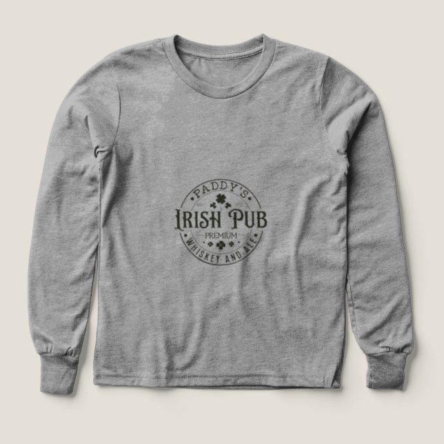 Paddy’s Irish Pub Emblem (Design Front)
