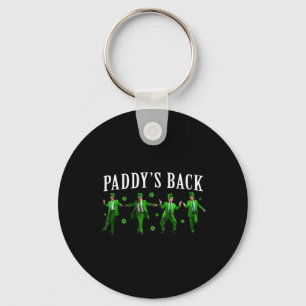 Paddy's Back Funny Trump St Patricks Day Irish Sha Key Ring