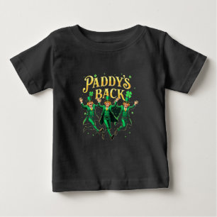 Paddy's Back St Patrick's Day Trump Dancing Baby T-Shirt