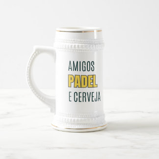 Padel and Friends Beer Stein