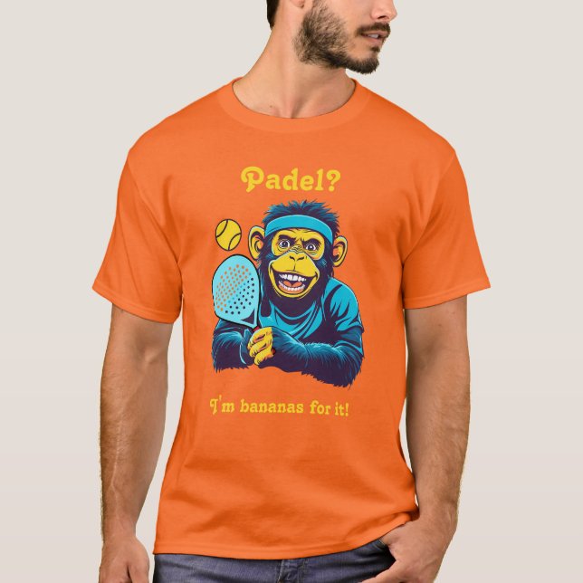 Padel Bananito the Padel Prodigy T-Shirt (Front)