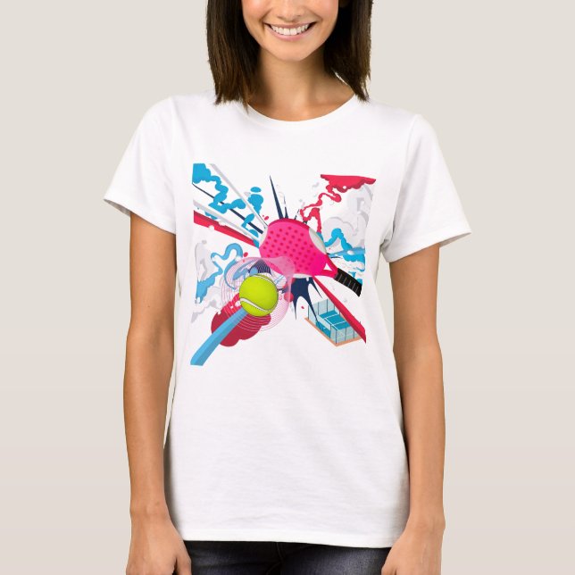 Padel Beach Tennis T-Shirt (Front)