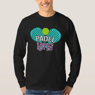 Padel Paddle King Prince Vintage Racket Racquet  3 T-Shirt