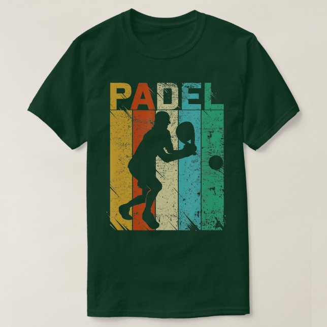 Padel Player Sport Coach Gift for Fans Padel ennis T-Shirt (Design Front)