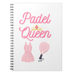 Padel Queen notebook