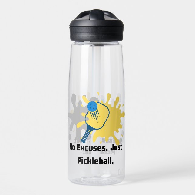 Padel Splash Sports Water Bottle (Front)