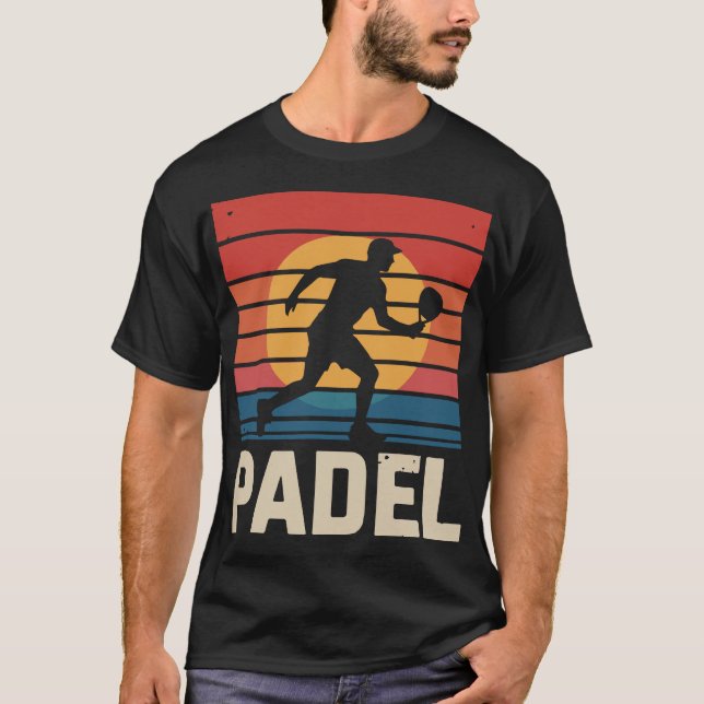 Padel Sport Vintage T-Shirt (Front)