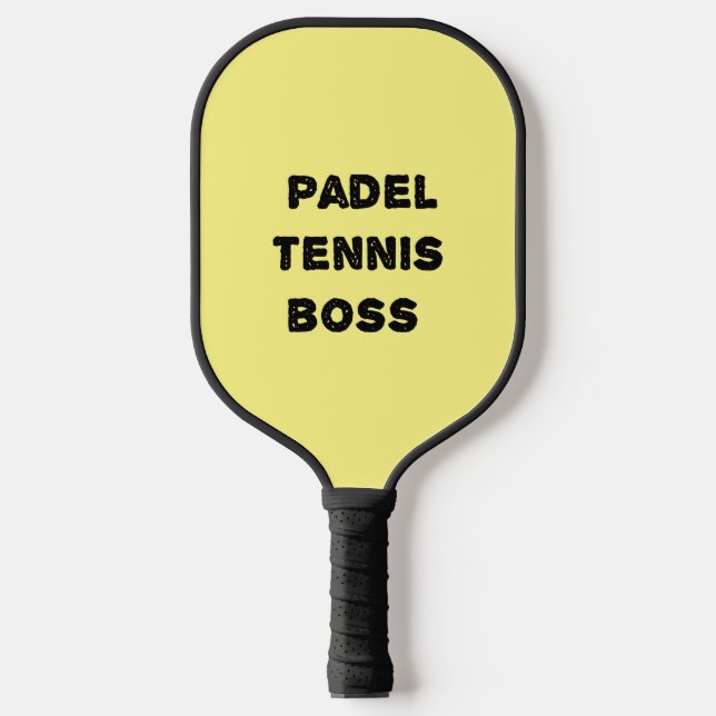 padel tennis boss pickleball paddle (Front)