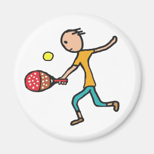 Padel Tennis Magnet