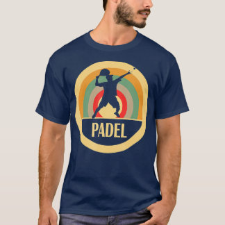 Padel tennis padel player vintage  T-Shirt