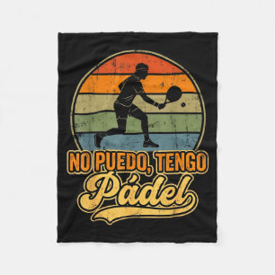 Padel Tennis Padel Players Cool Men Women Padel Gr Fleece Blanket