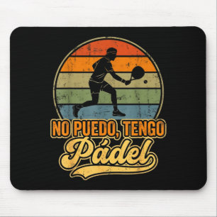 Padel Tennis Padel Players Cool Men Women Padel Gr Mouse Pad