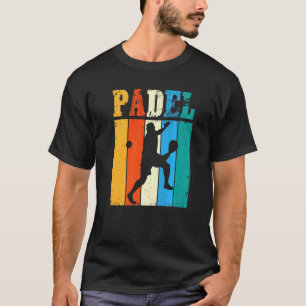 Padel  Vintage Padel Player  Paddling  Paddler T-Shirt
