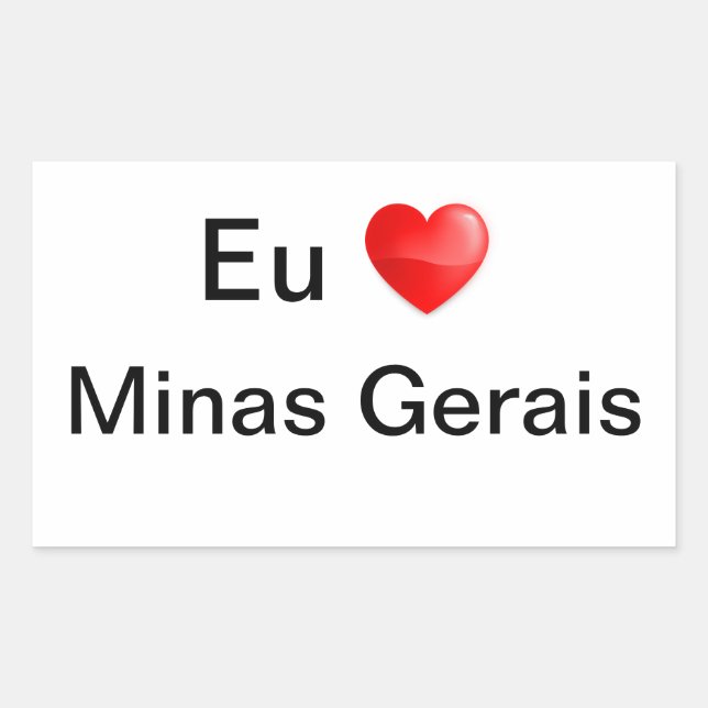 Padivo Minas Gerais Brasil Rectangular Sticker (Front)
