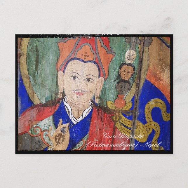Padmasambhava, Guru from Tibet - Himalayas Postcar Postcard (Front)
