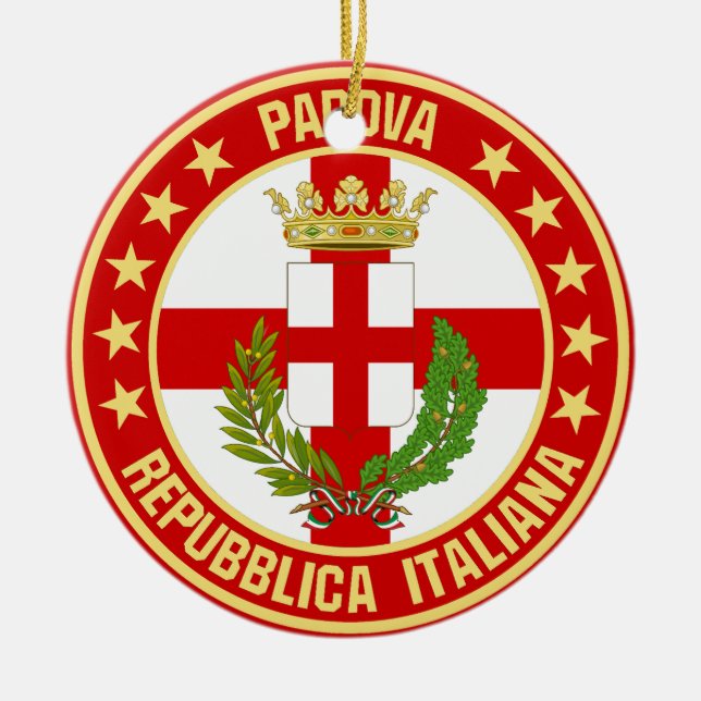 Padova                                             ceramic tree decoration (Front)