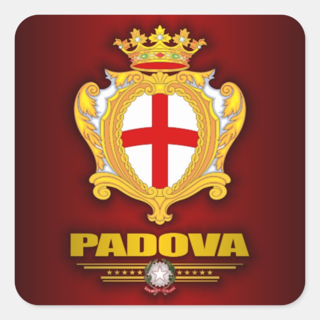 Padova (Padua) Square Sticker (Front)