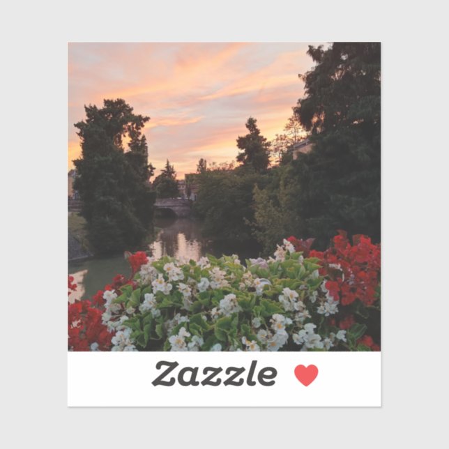 Padova sunset sticker! (Sheet)