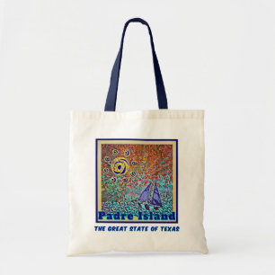 Padre Island Great State Of Texas Sun and Sail Tote Bag
