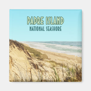 Padre Island National Seashore Texas Magnet