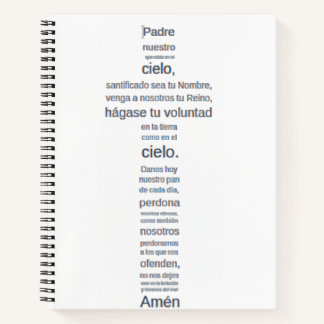 Padre nuestro notebook