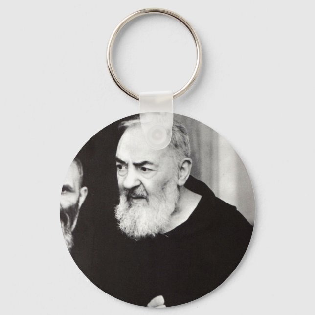 Padre Pio 102.jpg Key Ring (Front)