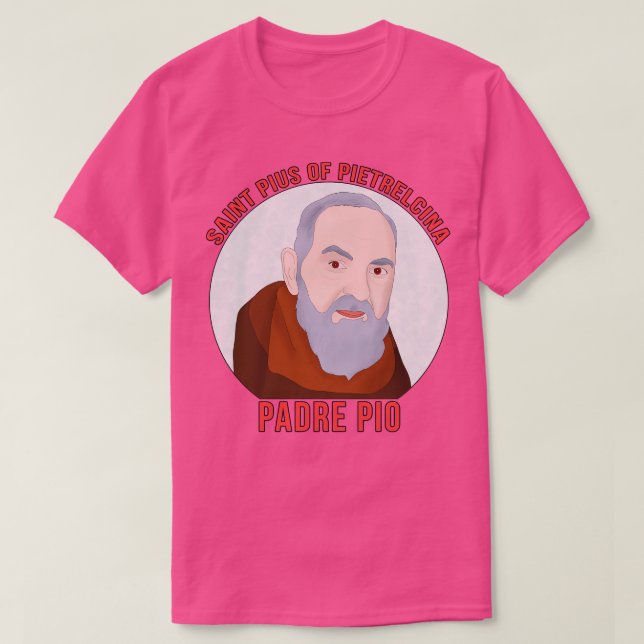Padre Pio 3 T-Shirt (Design Front)