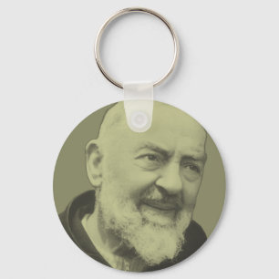 Padre Pio of Pietrelcina Key Ring