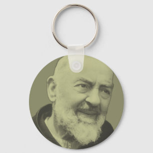 Padre Pio of Pietrelcina Key Ring