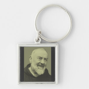 Padre Pio of Pietrelcina Key Ring