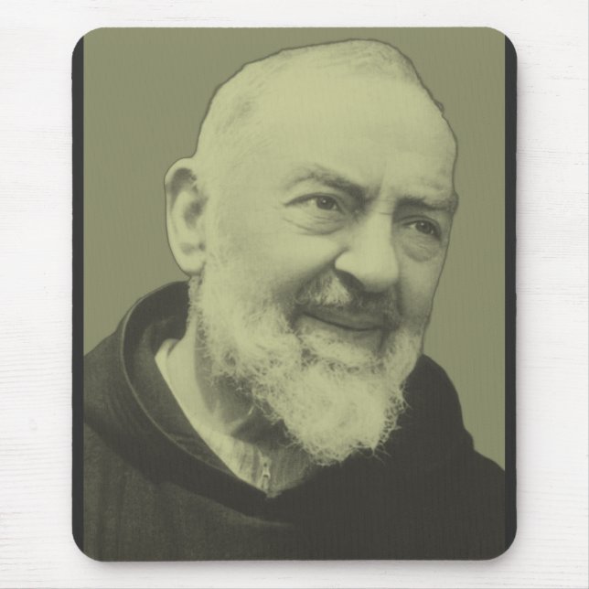 Padre Pio of Pietrelcina Mouse Pad (Front)